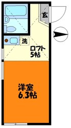 ユナイトステージ元住吉壱番館の物件間取画像